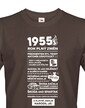 Pánské tričko narozeninové noviny 1955