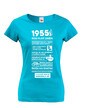 Dámske tričko narodeninové noviny 1955