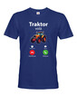 Pánske tričko Traktor volá