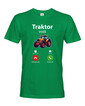 Pánske tričko Traktor volá