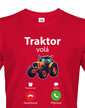 Pánske tričko Traktor volá