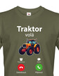 Pánske tričko Traktor volá