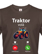 Pánske tričko Traktor volá