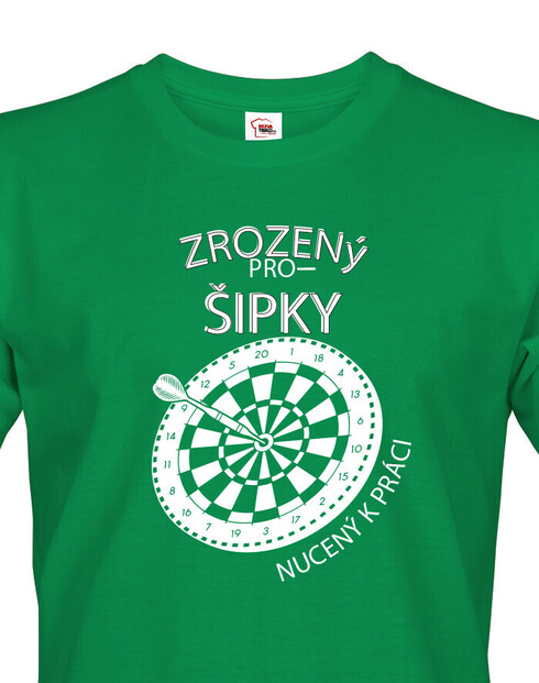 Pánske tričko Zrodený pre šípky