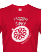 Pánske tričko Zrodený pre šípky