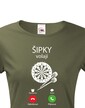 Dámske tričko Šípky volajú