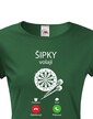 Dámske tričko Šípky volajú