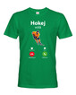 Pánske tričko Hokej volá
