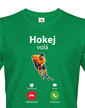 Pánske tričko Hokej volá