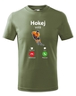 Detske tričko Hokej volá