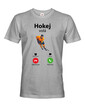 Pánske tričko Hokej volá