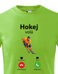 Detske tričko Hokej volá