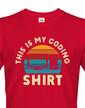 Pánske tričko - Coding shirt