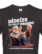 Pánske tričko Dědeček (ne)má vždycky pravdu