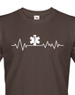Pánske tričko pre zdravotníky s EKG