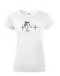 Dámské tričko Tep a kôň 2