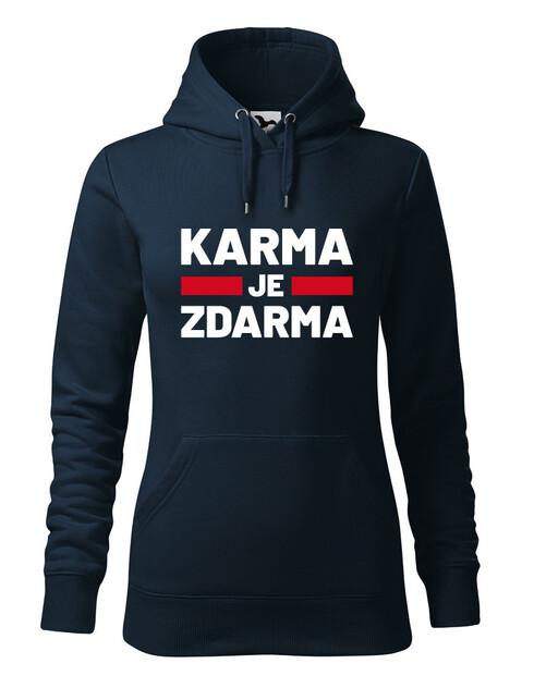 Dámska mikina Karma je zdarma