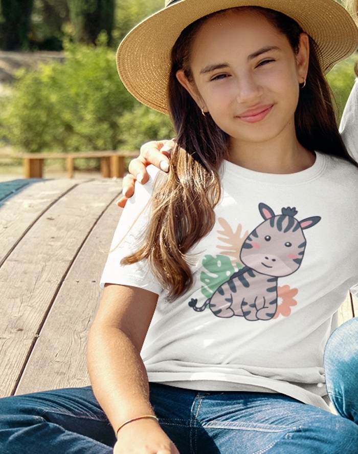 Detské tričko Zebra