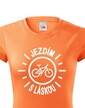 Dámské tričko Jazdím s láskou