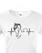 Dámské tričko Tep a kôň 2