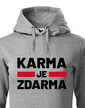 Dámska mikina Karma je zdarma