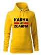 Dámska mikina Karma je zdarma