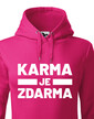 Dámska mikina Karma je zdarma