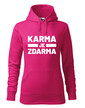 Dámska mikina Karma je zdarma