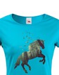 Dámské tričko Potlač koňa