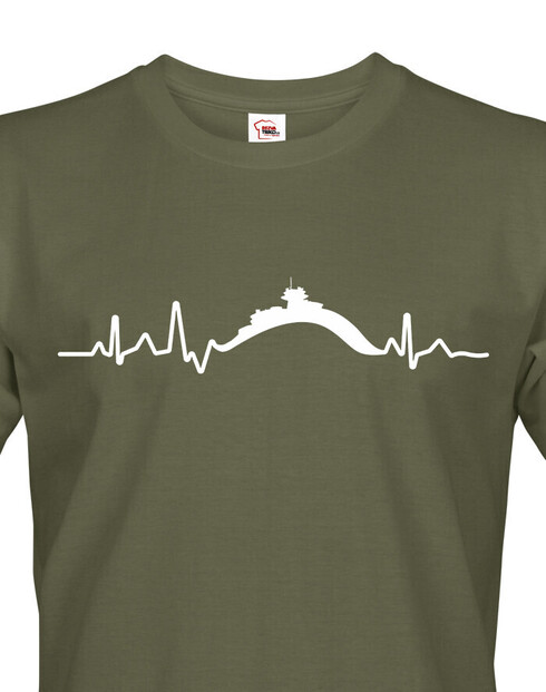 Pánske tričko EKG Snezka