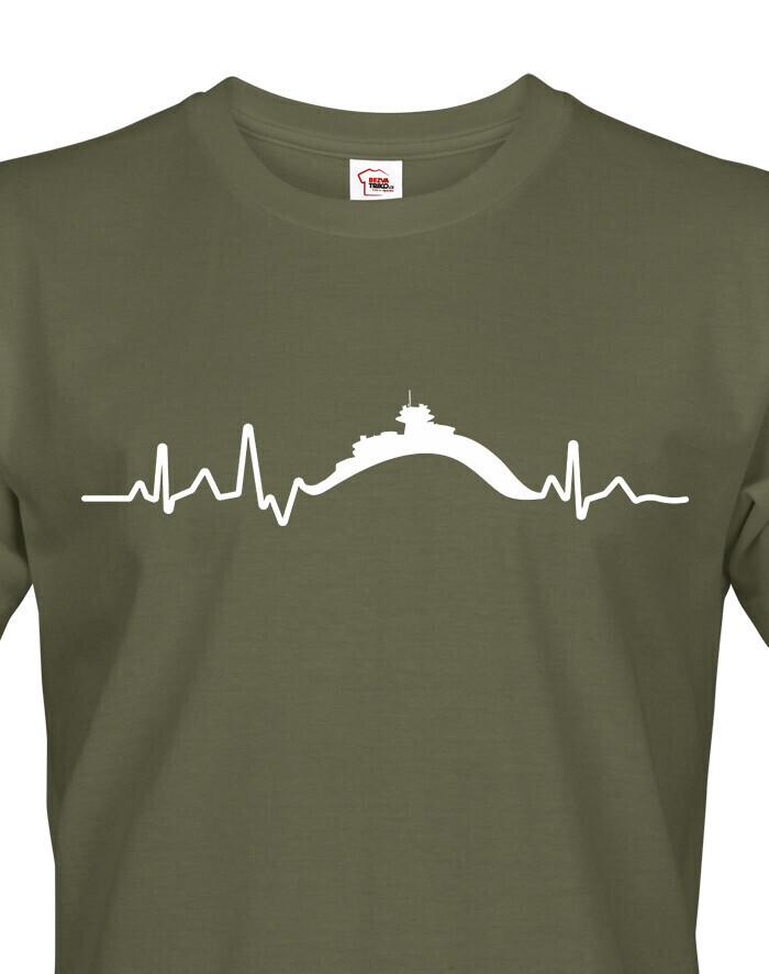 Pánske tričko EKG Snezka