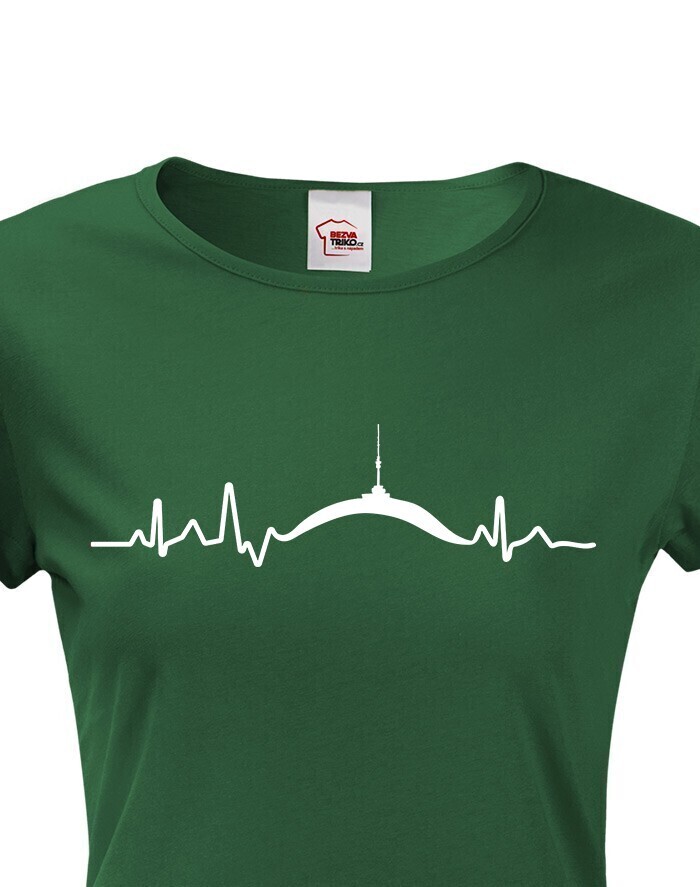 Dámske tričko EKG Praded