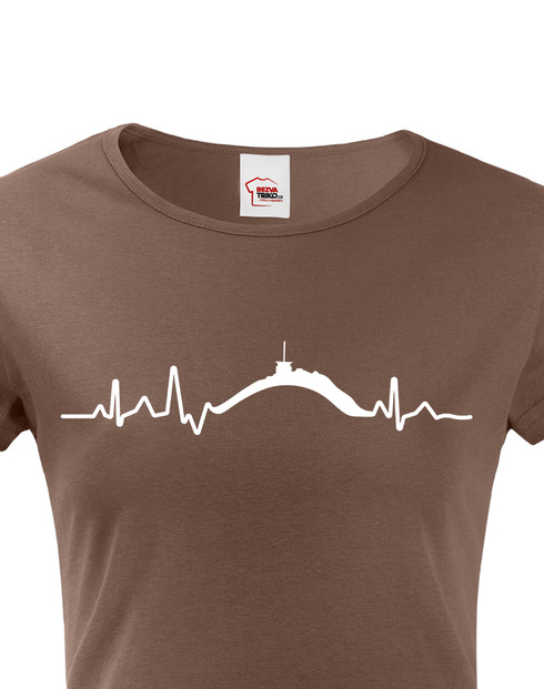Dámske tričko EKG Lysá hora