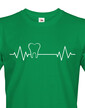 Pánské tričko pre zubných lekárov pulz