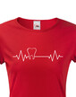 Dámske tričko pre zubných lekárov pulz