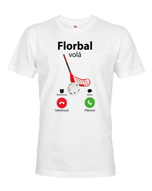 Pánske tričko Florbal volá