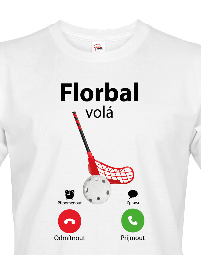 Pánske tričko Florbal volá