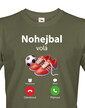 Pánske tričko Nohejbal volá