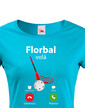 Dámske tričko Florbal volá