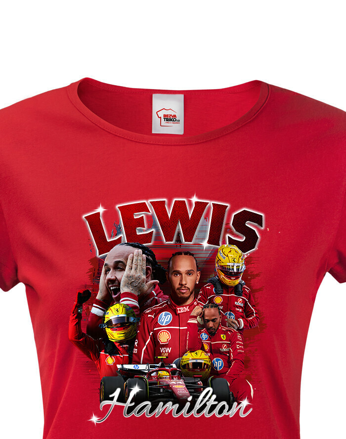 Dámske tričko F1 - Lewis Hamilton