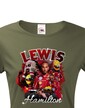 Dámske tričko F1 - Lewis Hamilton