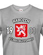 Pánske tričko Narodený v Československu