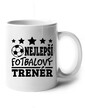 Keramický hrnček najlepší futbalový tréner