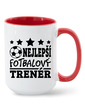 Keramický hrnček najlepší futbalový tréner