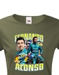 Dámske tričko F1 - Fernando Alonso