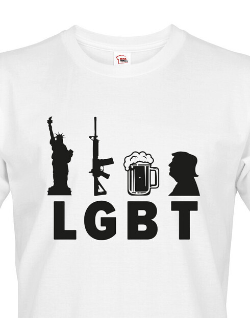 Pánské tričko LGBT inak
