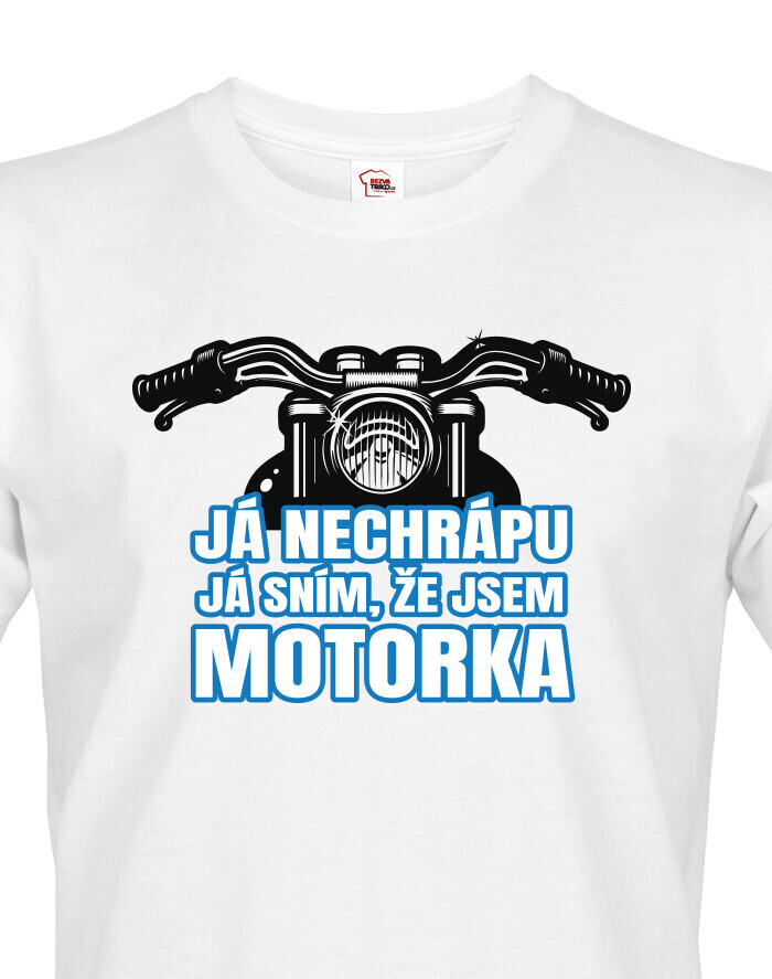 Pánske tričko -Nechrápu, Sním