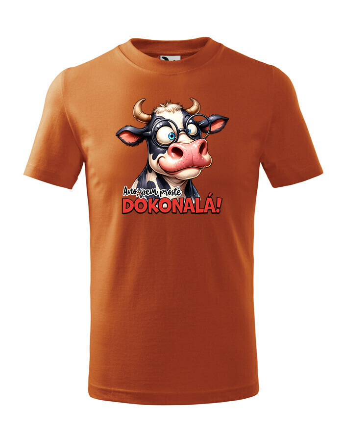 Detské tričko Krava - som proste skvelá