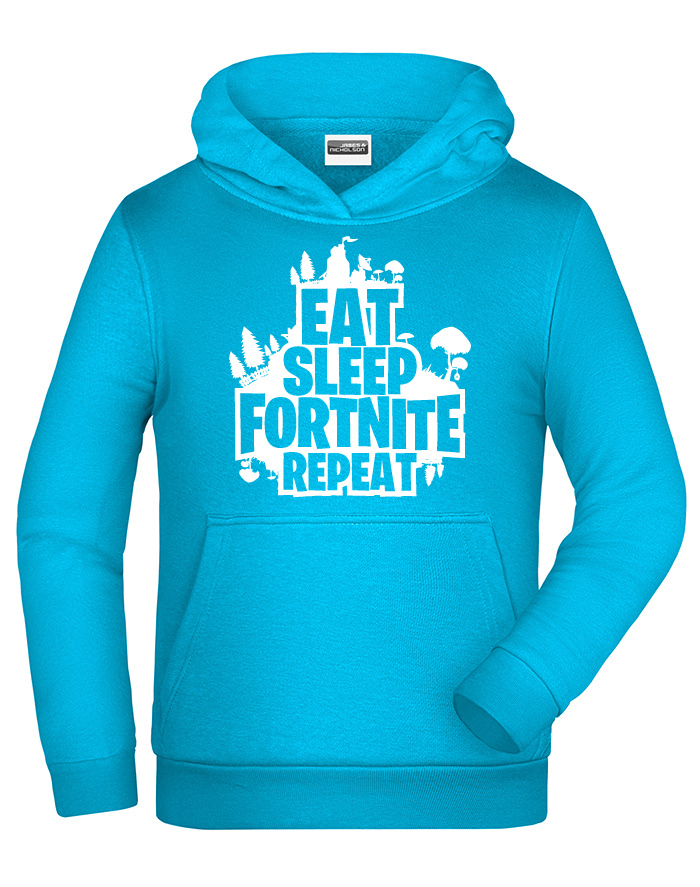 Detská mikina Eat Sleep Fortnite Repeat