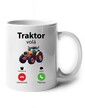 Keramický hrnček Traktor volá
